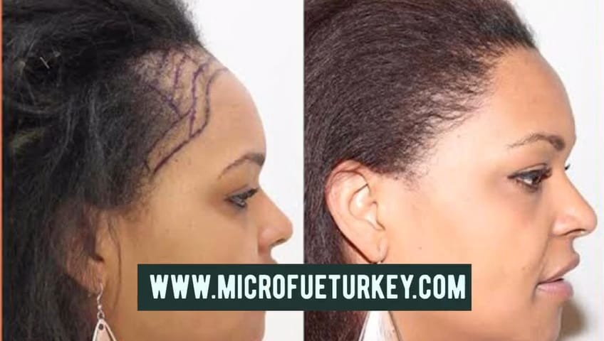Female Hair Transplant Bodrum Marmaris Fethiye