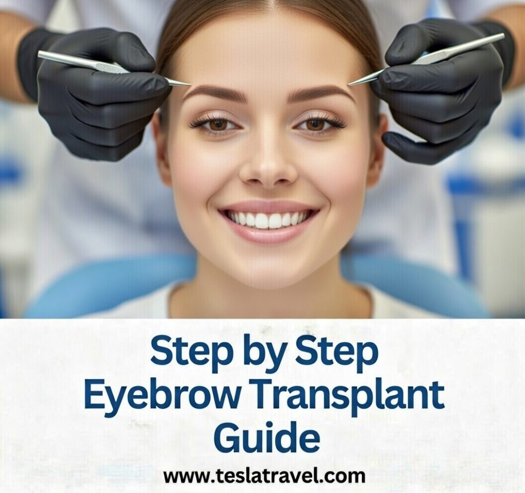 Step by Step Eyebrow Transplant Guide