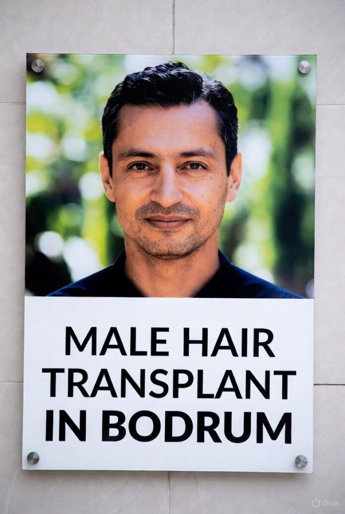 Male Hair Transplant in Bodrum
