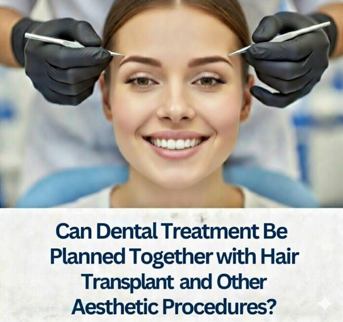 Can Dental Treatment Be Planned Together with Hair Transplant and Other Aesthetic Procedures?
